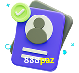 Tornar-se um membro do 888paz é muito simples